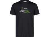 Fendt T-Shirt für Herren schwarz, Frontdruck mit Fendt-Logo vorn, von CMP 