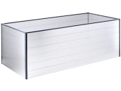 OKAY Aluminium Hochbeet 200 x 100 x 77 cm natur Hochbeet Garten, Füllmenge 1.300 l OKAY Aluminium Hochbeet 200 x 100 x 77 cm natur Hochbeet Garten, Füllmenge 1.300 l