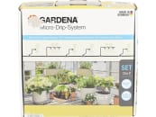 Gardena Tropfbewässerung Set Balkon (15 Pflanzen) Starter-Set zur Bewässerung von Topfpflanzen 13401-20 