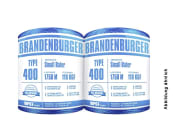Impos 400 Brandenburger 400 blau 2 Spulen à 5 kg Pressengarn für Hochdruckballen, Heu- und Silageballen 