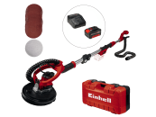 EINHELL Set - Professional Akku-Trockenbauschleifer TP-DW 18/225 Li inkl. 1x 4,0Ah PXC Akku & Ladegerät 