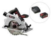 EINHELL Set - Professional Akku-Handkreissäge TP-CS 18/190 Li BL inkl. 1x 4,0Ah Akku & Ladegeräte EINHELL Set - Professional Akku-Handkreissäge TP-CS 18/190 Li BL inkl. 1x 4,0Ah Akku & Ladegeräte