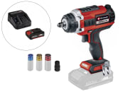 EINHELL Set - Professional Akku-Schlagschrauber IMPAXXO 18/400 inkl. 1x 2,0Ah PXC Akku & Ladegerät EINHELL Set - Professional Akku-Schlagschrauber IMPAXXO 18/400 inkl. 1x 2,0Ah PXC Akku & Ladegerät