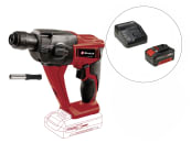 EINHELL Set - Power X-Change Akku-Bohrhammer TE-HD 18 Li + PXC-Starter-Kit 