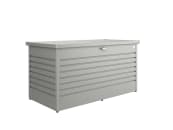 Biohort Freizeitbox 160 160 x 79 cm quarz-grau; metallic Kissenbox, Auflagenbox, Aufgewahrungsbox Garten, Gartenbox 