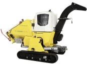 TS INDUSTRIE® Häcksler "GS/Jaguar D SR-TK" bis max. 180 mm Durchsatz 32 m³/h, 33,6 kW (45 PS) mit Raupenfahrwerk 
