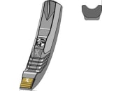 Industriehof® Scharspitze "eXtreme® CARBIDE LINE", 265 x 55 mm, Hartmetall, für Grubber Kuhn, 101.EXT-1172 