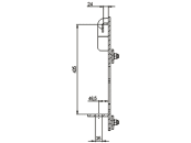 Düvelsdorf Anschraubplatte D-Lock; D-Lock S; Weidemann Platte, 2 St., 5120050 