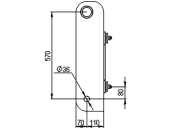 Düvelsdorf Anschraubplatte D-Lock; D-Lock S für Teleskoplader Massey Ferguson, 2 St., 5120310 