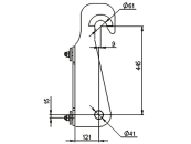 Düvelsdorf Anschraubplatte D-Lock für Hoflader Schäffer, 2 St., 5120410 