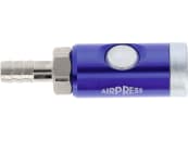 Airpress Sicherheits-Druckluftmuffe mit Schlauchtülle Anschluss Euro NW 7,2 mm 