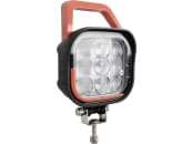 Herth + Buss LED-Arbeitsscheinwerfer 2.160 lm 22 W, 12 – 36 V, 9 LEDs, quadratisch, Nahfeldausleuchtung, mit Schalter, Handgriff, 80 690 322 