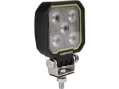 Herth + Buss LED-Arbeitsscheinwerfer, Nahfeldausleuchtung, quadratisch, 75 x 75/100 x 37 mm, 12 – 36 V, 25 W, 1.300 lm, 5 LEDs, 80 690 336 