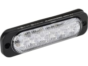 Herth + Buss LED-Blitz-Kennleuchte 120 x 32 x 14,4 mm, weiß, 10 – 30 V, geschraubt, 84 770 620 