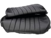 Sitzbezug, 2-teilig, schwarz, Kunstleder, für Grammer Ds44-H90 AR, DS 85 -H90 AR, DS 85-H90-SC, LS 95 - H90 AR 