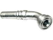 SAE-Flanschnippel "SFS-S 6000 PSI" schwer, 45 °, Stahl, mit Ausreißsicherung Interlock 