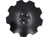 Horsch Eggenscheibe 460 x 6 mm, gew&ouml;lbt, gezahnt, 5-Loch, f&uuml;r Grubber Joker 