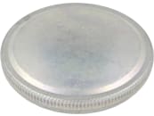 Tankdeckel Ø Tankstutzen innen 50 mm, matt verchromt, mit Be- und Entlüftung, Bajonettverschluss 