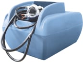 DURAplas® Tankanlage 400 l für AdBlue®, mobil, Elektropumpe 12 V/26 l/min, DFAD400NEP35 