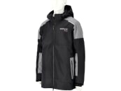 Fendt Outdoorjacke "Profi 2-in-1" für Herren schwarz; blassgrau, reflektierendes Fendt Profi-Logo auf Brust und Rücken 