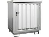 BAUER® SÜDLOHN Gefahrstoffdepot "GD-E 2" für zwei 200 Liter-Fässer, mit Gitterrost, 4495-31-0000-7 