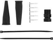 Bajonettverbinder 5-polig, mit Stiftgehäuse, für eine elektrischen Verbindung verschiedener Funktionen 