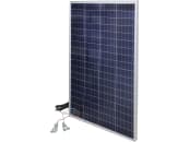 KERBL Solarmodul 100 W 1.000 x 664 x 35 mm, für das Laden einer 12 V-Batterie, 70601 