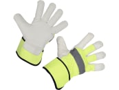 Keron Winterhandschuh "Neon" Ziegenleder, chromfrei gegerbt; Baumwollfleece; Polyester 