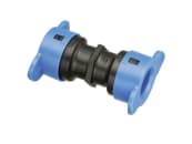 irritec&reg; Verbinder gerade, Rohranschluss beidseitig, Blu-Lock, INMBL429005 