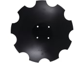 NIAUX 200 Eggenscheibe 510 x 5 mm, LK 120 mm, gewölbt, gezahnt, flacher Ansatz, für Amazone, 31-0598 NIAUX 200 Eggenscheibe 510 x 5 mm, LK 120 mm, gewölbt, gezahnt, flacher Ansatz, für Amazone, 31-0598