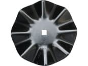 NIAUX 200 Eggenscheibe 490 x 5 mm, ZB Vierkant, 31 x 31 mm, gewölbt, gewellt, für universal, 31-451030 