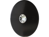 NIAUX 200 Säscheibe 382 x 3,5 mm, LK 73 mm, gerade, glatt, mit Lager und Nieten, für Sämaschine John Deere, Kinze, 31-34013.1 