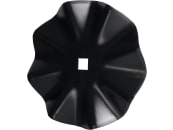 NIAUX 200 Eggenscheibe 490 x 5 mm, ZB Vierkant, 31 x 31 mm, gerade, gewellt, für universal, 31-451130 