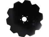NIAUX 200 Sechscheibe 500 x 5 mm, LK 100 mm, gerade, gezahnt, für Huard, Kuhn, 31-350015 