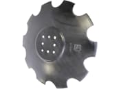 NIAUX 200 Eggenscheibe 510 x 4 mm, LK 80/110 mm, gewölbt, gezahnt, flacher Ansatz, für Agrisem, 31-0591 