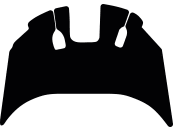Fußmatte Velours schwarz, für Terex Radlader TL 100, Bj. 06 – 12 