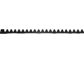 ESM Mähmesser 150 cm, gezahnt, für Busatis 5840 081 01; 345 0870 