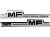 Aufklebersatz "MF 565" für Massey Ferguson, Vergl. Nr. Massey Ferguson: 16978126M1, 1698127M1, 3900326M91 