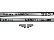 Aufklebersatz "MF 390" für Massey Ferguson, Vergl. Nr. Massey Ferguson: 3901083M91 