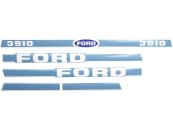 Aufklebersatz "Ford 3910", Bj. 81–86 für Ford New Holland, Vergl. Nr. Ford New Holland: 83928789 