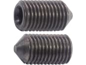 Madenschraube M 8 x 8 mm, Stahl, blank, Innensechskant, abgeflachte Spitze 120°, 025688 Madenschraube M 8 x 8 mm, Stahl, blank, Innensechskant, abgeflachte Spitze 120°, 025688