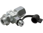 Prüfverschraubung "TC-FI-15 G-Prüf" für Druckluftbremsanlagen, M 22 x 1,5 AG/M 16 x 1,5 AG 