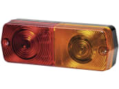 Hella® Schlussleuchte quadratisch, links/rechts, 185,9 x 67,5 x 49,3 mm, P21W; P21W / 5W, Schlusslicht; Bremslicht; Blinklicht, 2SD 357 033-001 