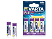 VARTA Batterie Lithium Ultra AA; Mignon 1,5 V/2.900 mAh, 4 St. Blister, 6106301404 VARTA Batterie Lithium Ultra AA; Mignon 1,5 V/2.900 mAh, 4 St. Blister, 6106301404