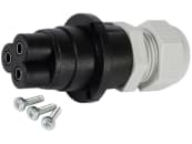 Faster® Elektroeinsatz für 3-poligen Stecker "MST", MST-E08S 