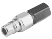 Ersatzstecker "MST3E" 1/2" IG BSP, DN 10 unter Druck kuppelbar für Multikupplungen Serie MSTN2; MST5, MST5S, MST6, MST2 