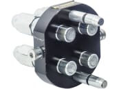 Faster® Stecker "MST5" 2P, 4-fach M 18 x 1,5 AG, DN 10, für Multikupplung, Loshälfte 