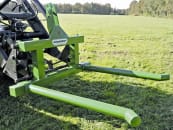 Düvelsdorf Rundballengabel "Kombi", Dreipunktanbau Kat. 1; Dreipunktanbau Kat. 2; Euro-Aufnahme, 17785 Düvelsdorf Rundballengabel "Kombi", Dreipunktanbau Kat. 1; Dreipunktanbau Kat. 2; Euro-Aufnahme, 17785