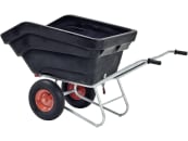 Growi® Schubkarre "Compactkarre" Mulde 300 l, PE (Polyethylen) kippbar, 15720 