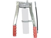 SAMOA® Set Zweihand-Hebelpresse PZP/M mit Sicherheits-Gummipanzerschlauch 110/M (DIN 1283), 300 mm lang, 4-Backen-Profi-Mundstück 41038 SAMOA® Set Zweihand-Hebelpresse PZP/M mit Sicherheits-Gummipanzerschlauch 110/M (DIN 1283), 300 mm lang, 4-Backen-Profi-Mundstück 41038